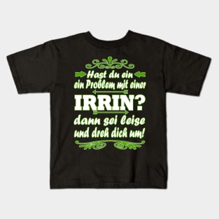 Irland Irrin Bier Pub St. Patrick's Day Saufen Kids T-Shirt